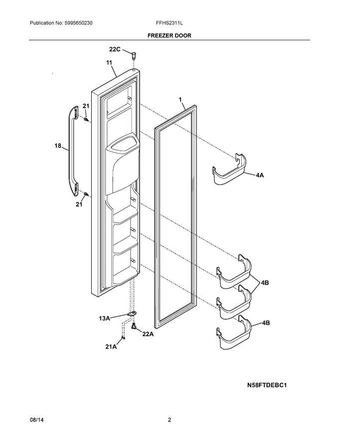 Diagram for FFHS2311LBFA