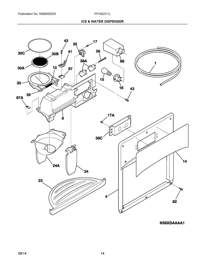 Diagram for FFHS2311LWEA