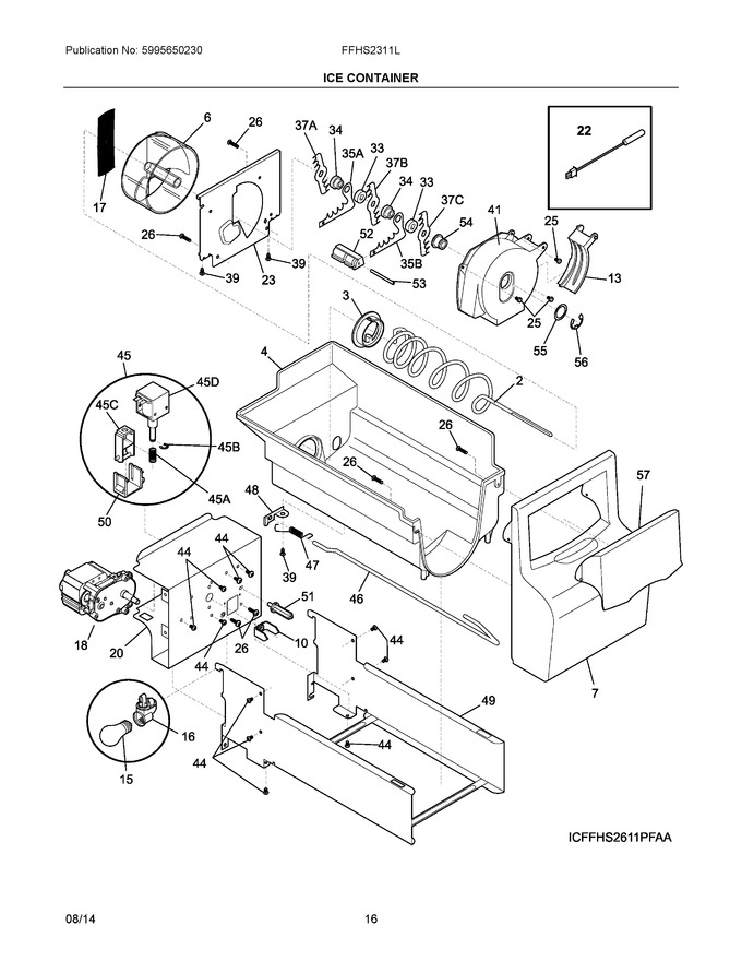 Diagram for FFHS2311LWEA