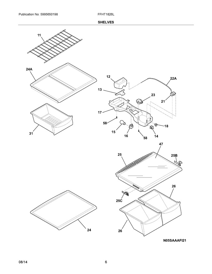 Diagram for FFHT1826LBD