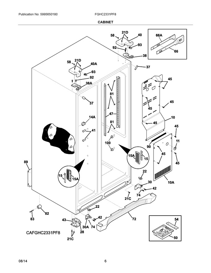 Diagram for FGHC2331PF8