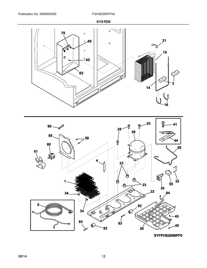 Diagram for FGHS2355PF5A