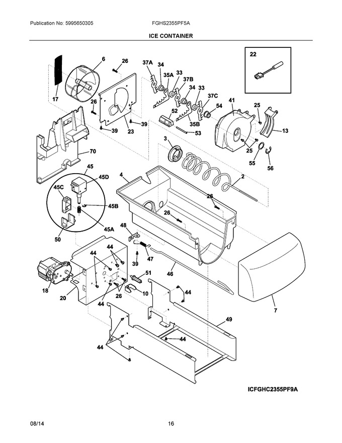 Diagram for FGHS2355PF5A