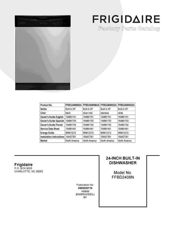 Diagram for FFBD2408NB2A