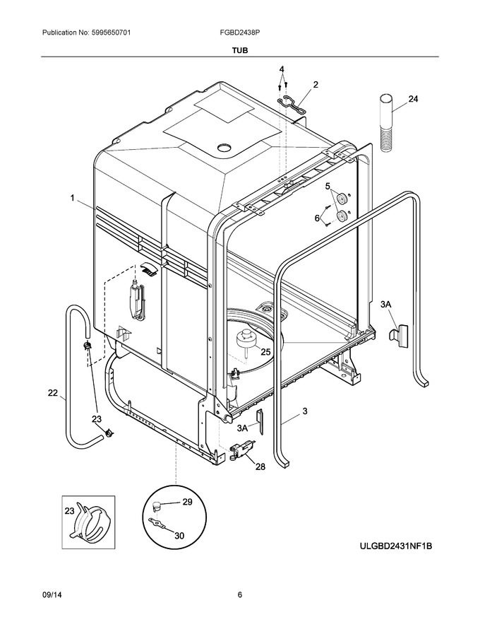 Diagram for FGBD2438PB4A