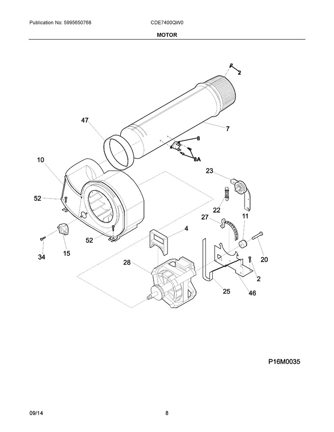Diagram for CDE7400QW0