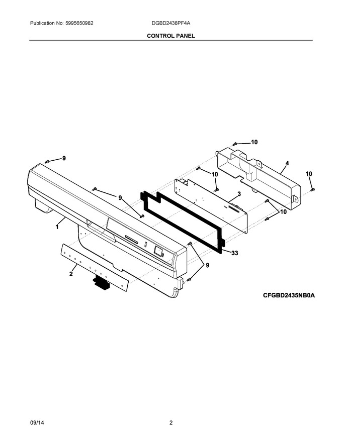Diagram for DGBD2438PF4A