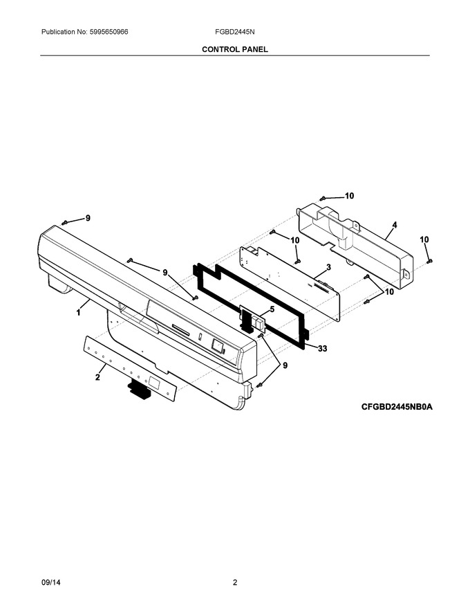Diagram for FGBD2445NW5A