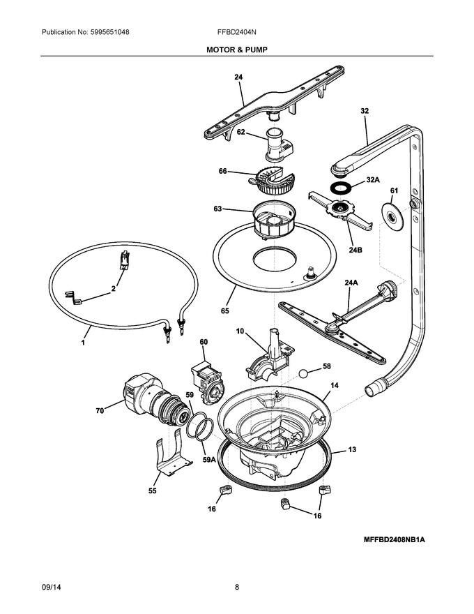 Diagram for FFBD2404NW2A