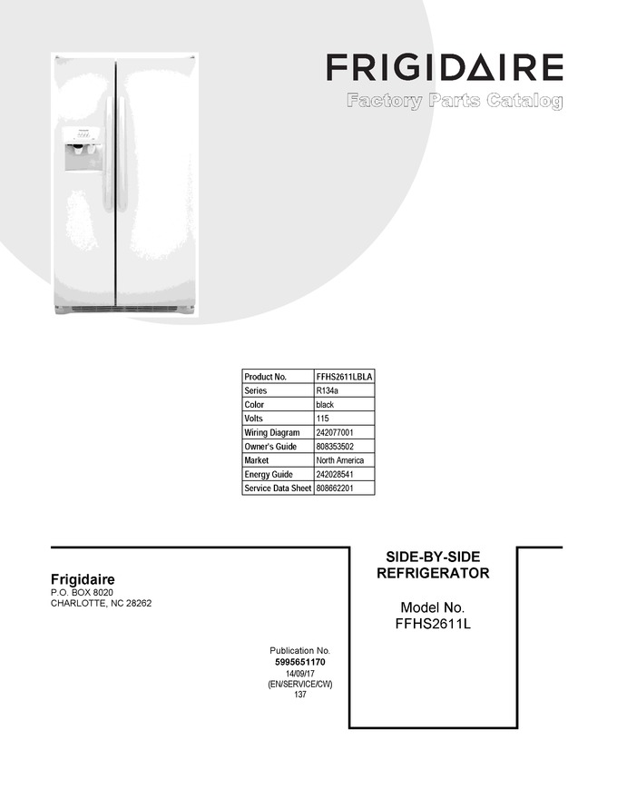 Diagram for FFHS2611LBLA