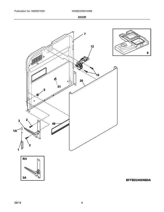 Diagram for WWBD2400HW6B