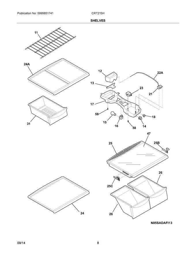 Diagram for CRT215HPW2