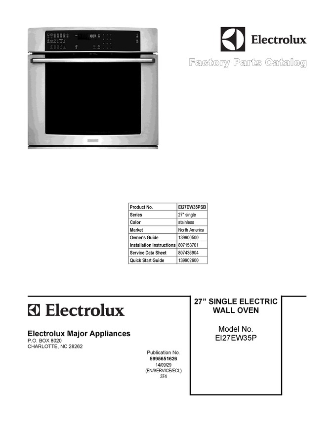 Diagram for EI27EW35PSB