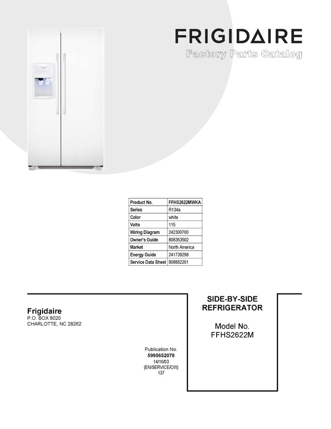 Diagram for FFHS2622MWKA