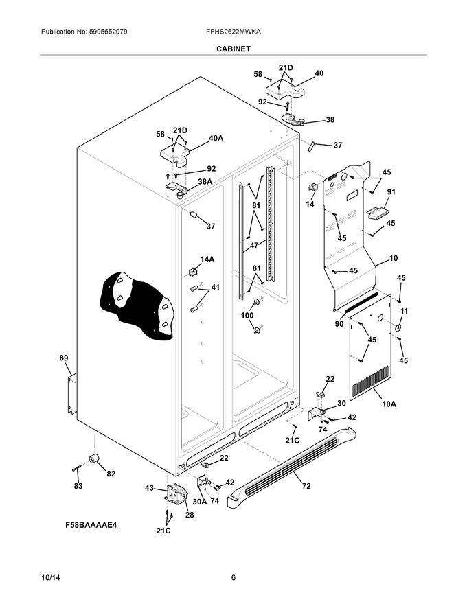 Diagram for FFHS2622MWKA