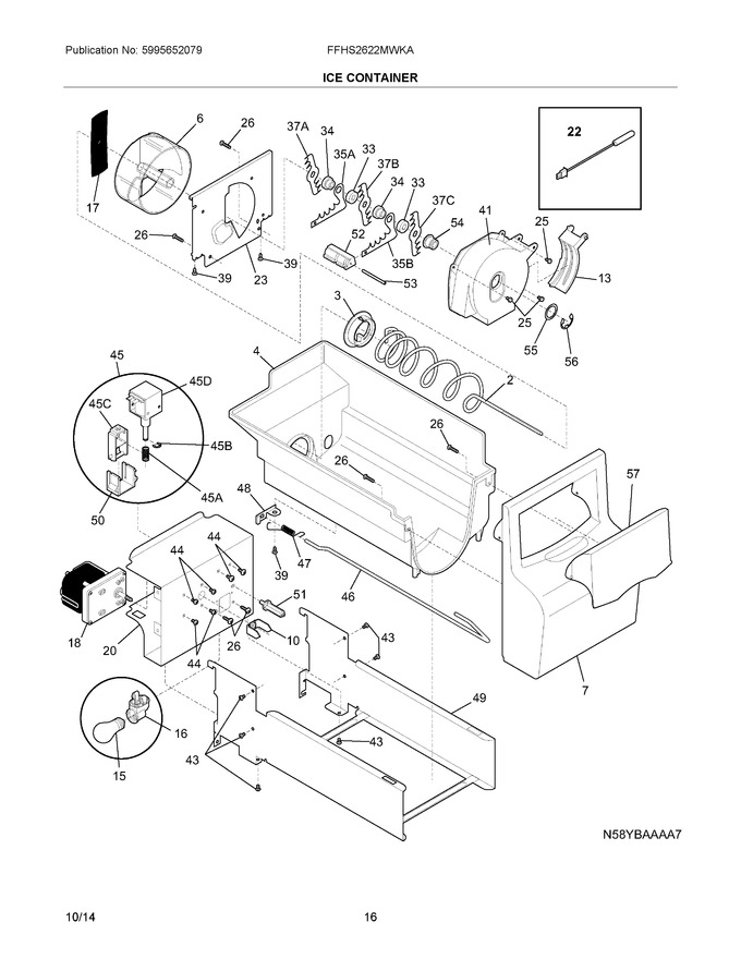 Diagram for FFHS2622MWKA