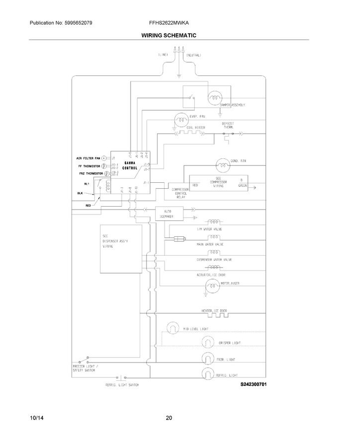 Diagram for FFHS2622MWKA