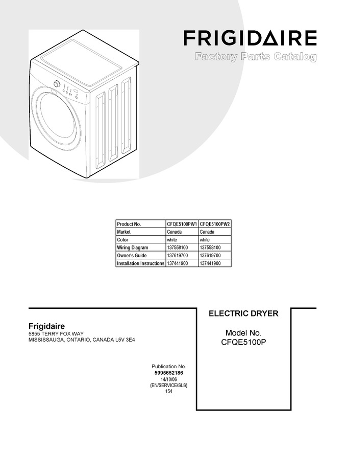 Diagram for CFQE5100PW1