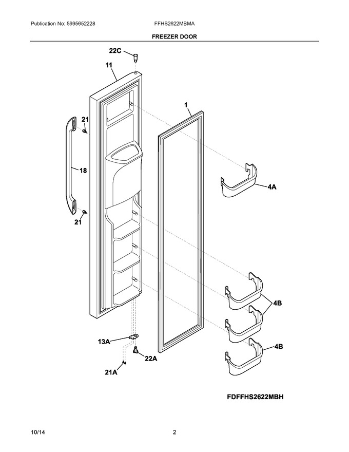 Diagram for FFHS2622MBMA