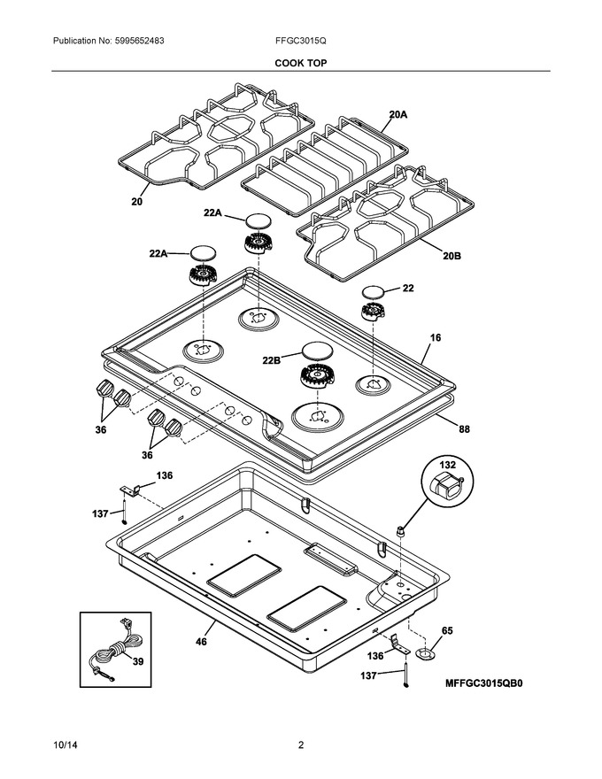 Diagram for FFGC3015QWA