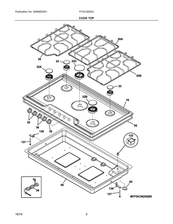 Diagram for FFGC3625QBA