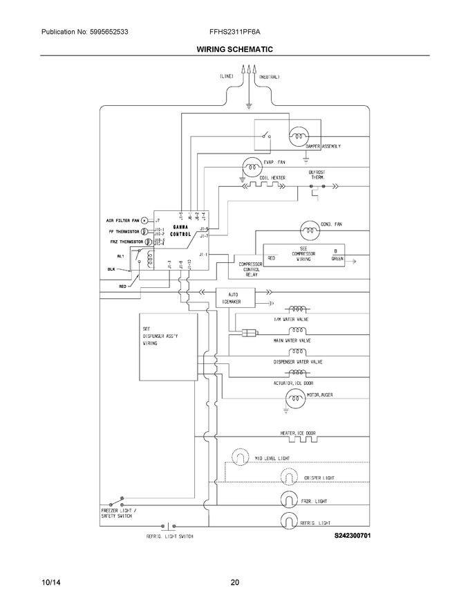 Diagram for FFHS2311PF6A