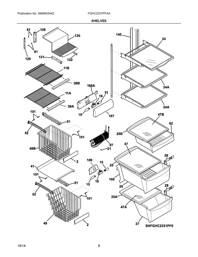 Diagram for FGHC2331PFAA