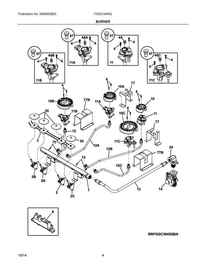 Diagram for FGGC3045QBA