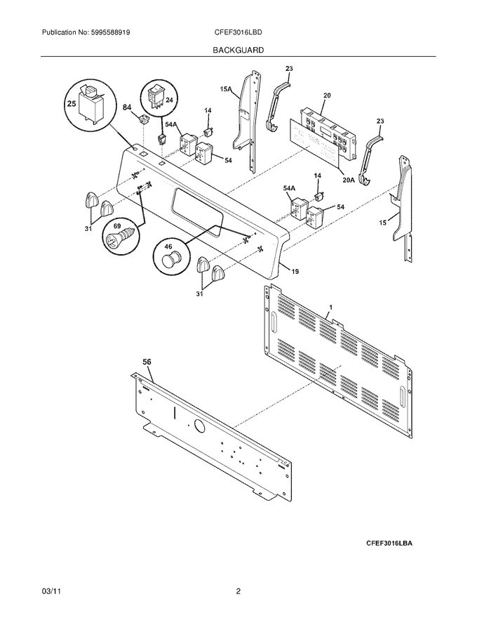 Diagram for CFEF3016LBD
