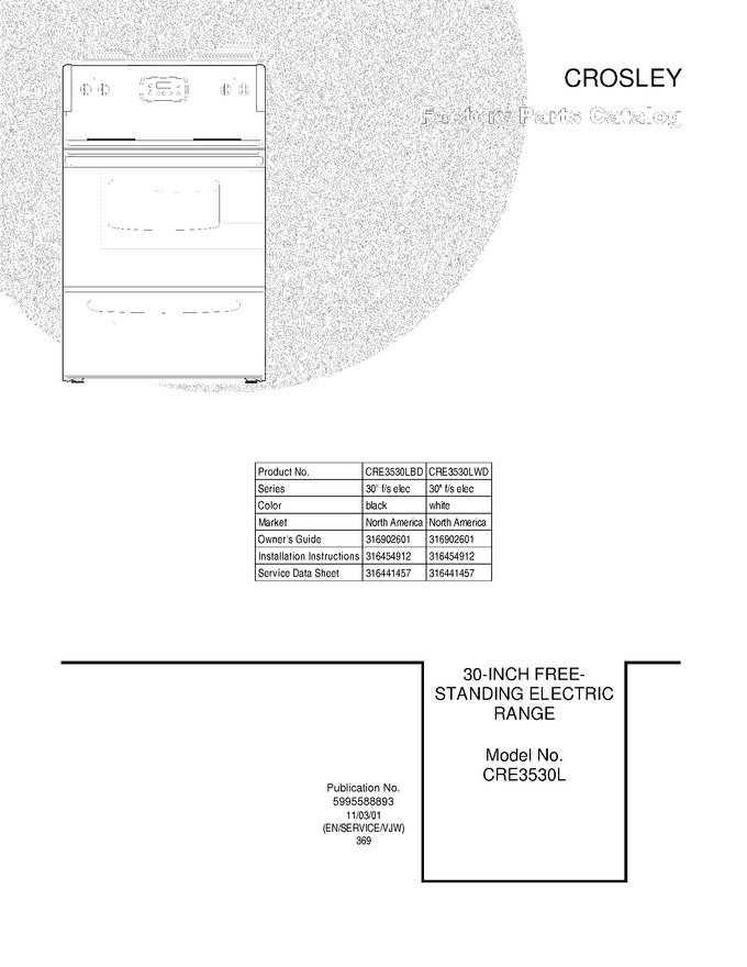 Diagram for CRE3530LWD