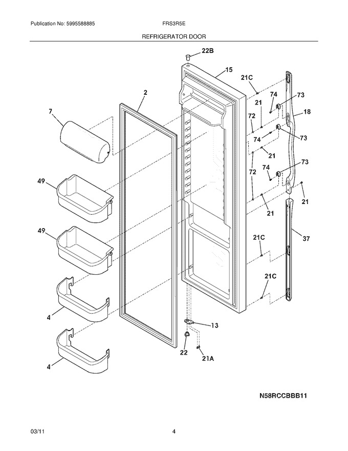 Diagram for FRS3R5ESB9