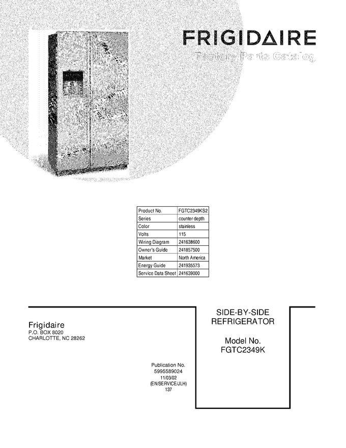 Diagram for FGTC2349KS2