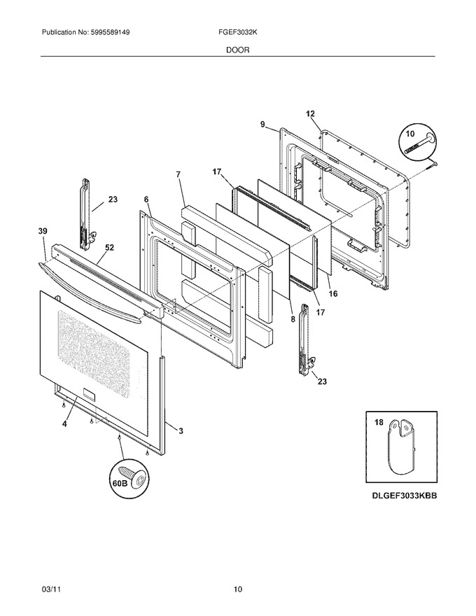 Diagram for FGEF3032KBE