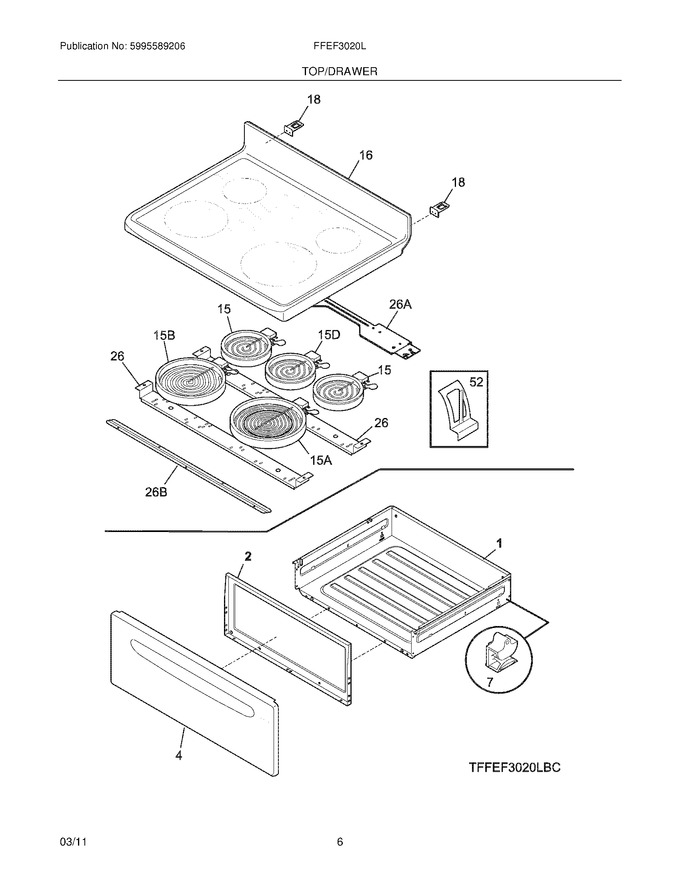 Diagram for FFEF3020LBE