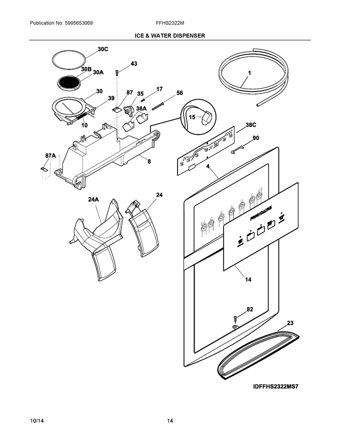 Diagram for FFHS2322MWEA