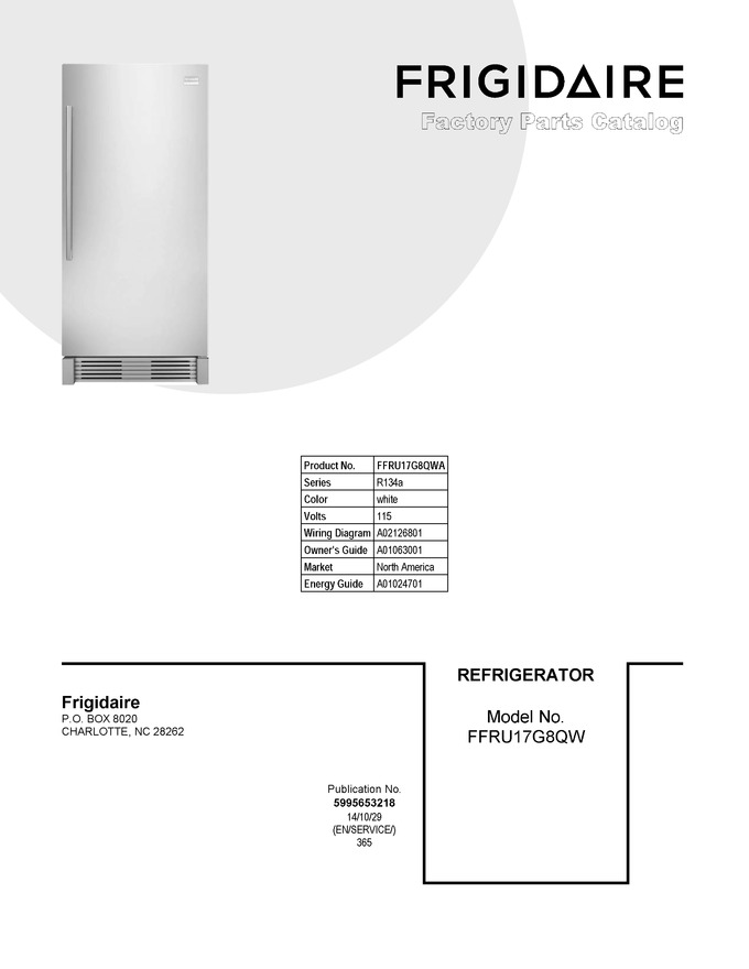 Diagram for FFRU17G8QWA