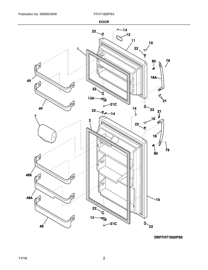 Diagram for FFHT1826PS3