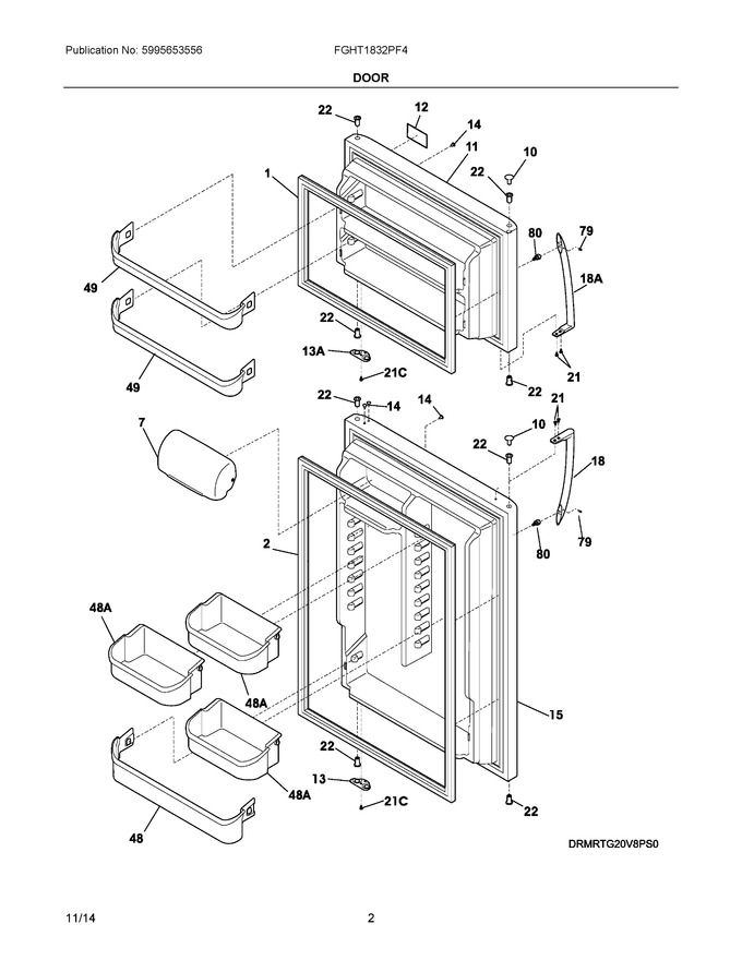 Diagram for FGHT1832PF4