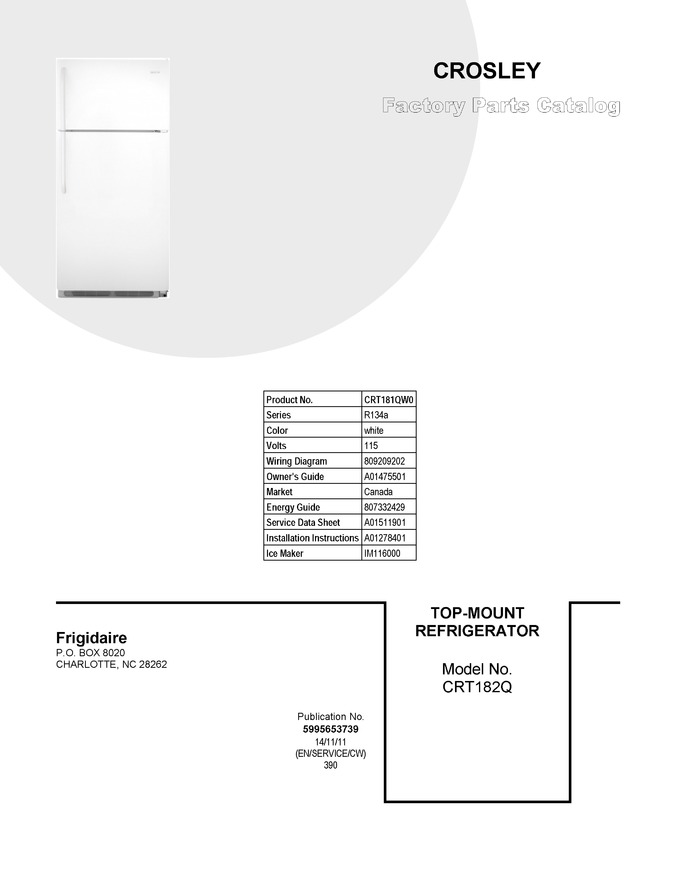 Diagram for CRT181QW0