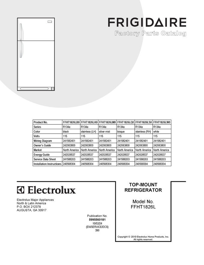 Diagram for FFHT1826LM0