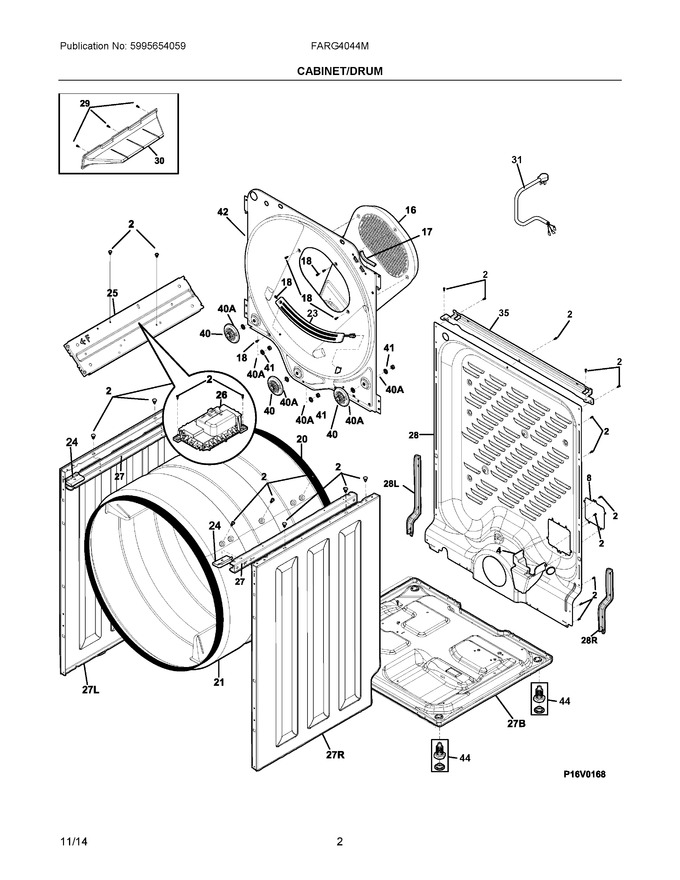 Diagram for FARG4044MW0