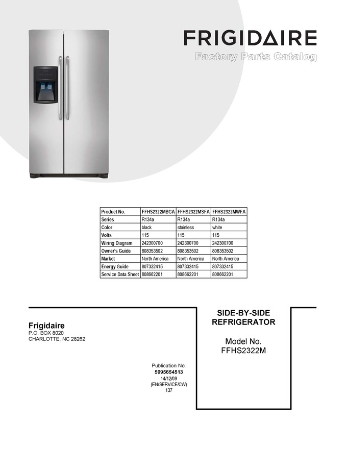 Diagram for FFHS2322MSFA