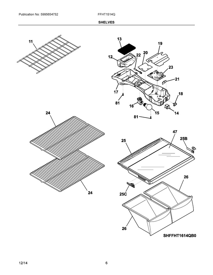 Diagram for FFHT1514QZ0