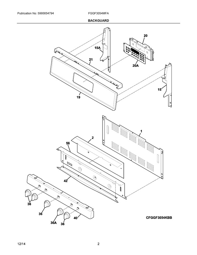 Diagram for FGGF3054MFA