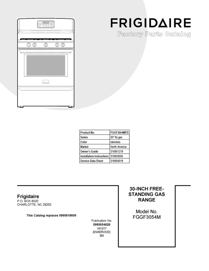 Diagram for FGGF3054MFD