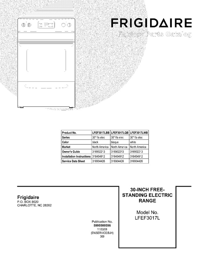 Diagram for LFEF3017LWB
