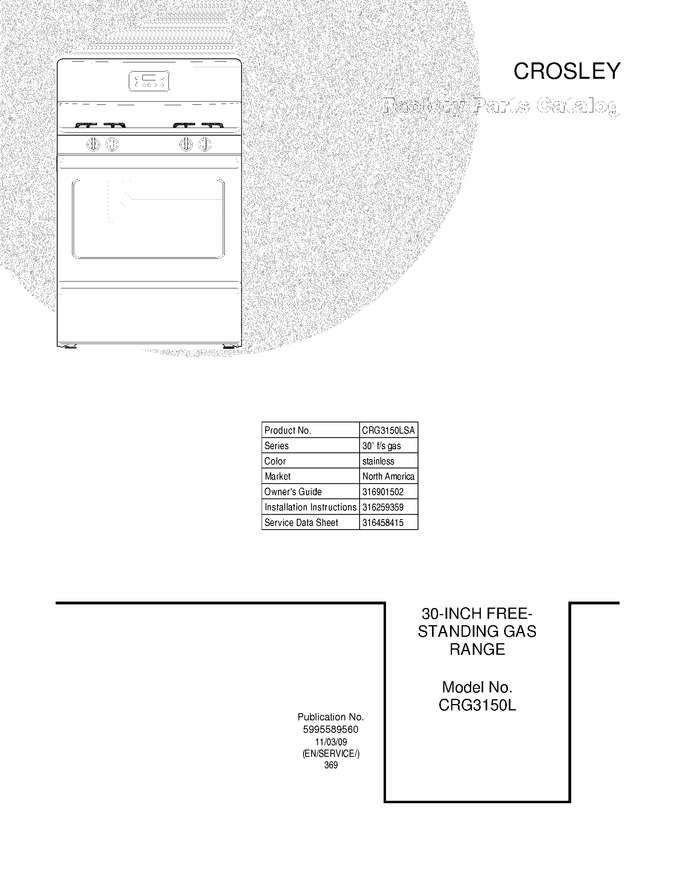 Diagram for CRG3150LSA