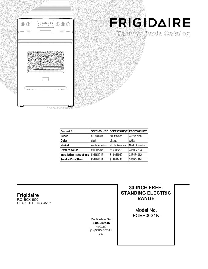 Diagram for FGEF3031KQE