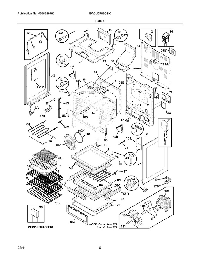 Diagram for EW3LDF65GSK