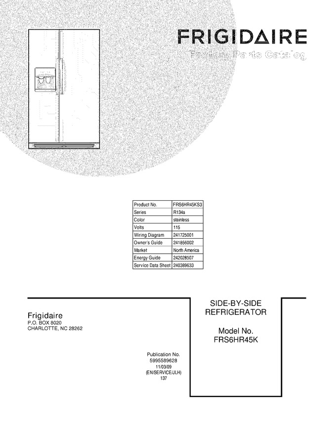 Diagram for FRS6HR45KS3